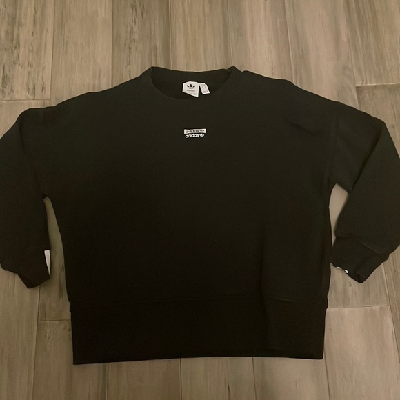 adidas Tops - Black adidas sweatshirt